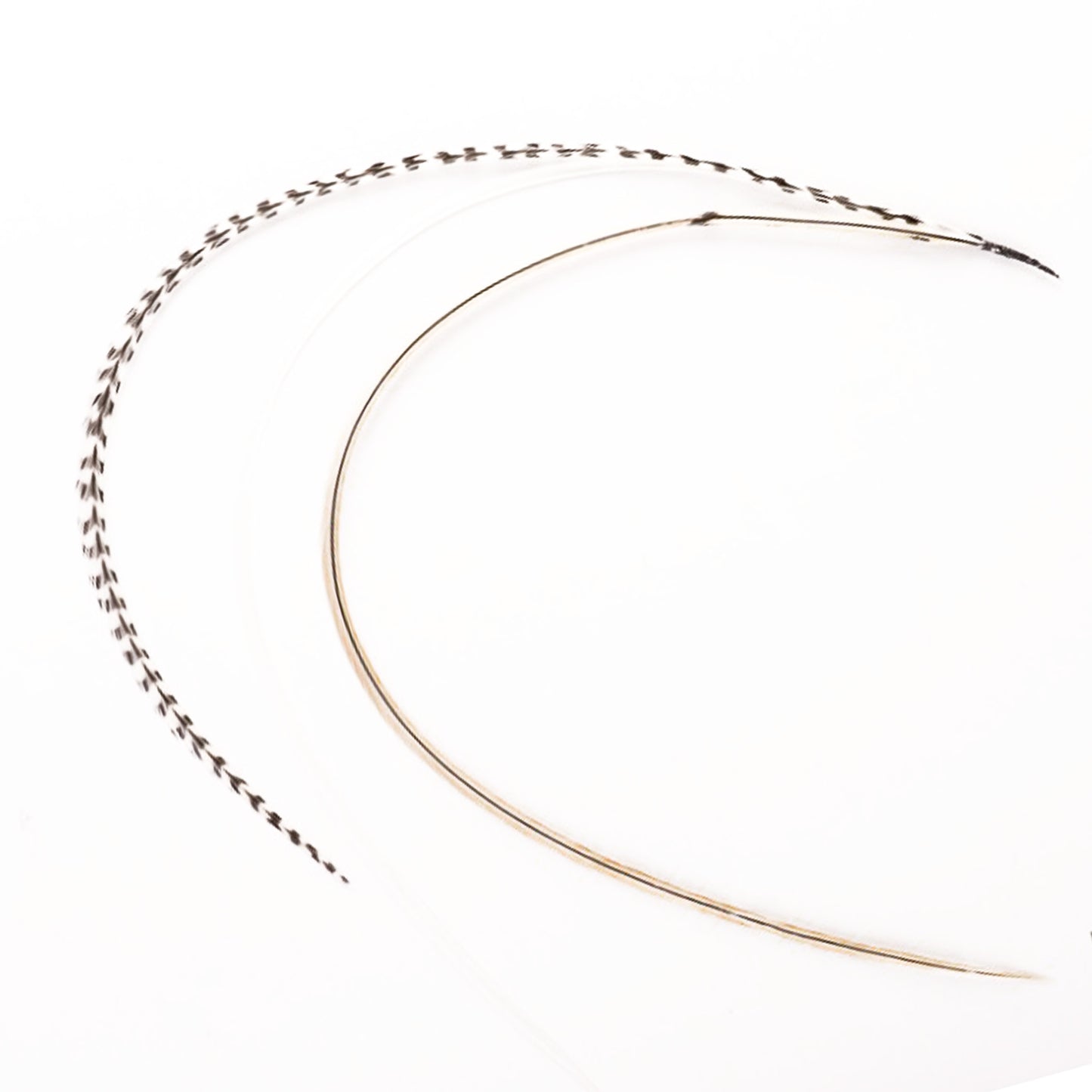 Feather extensions - 3 feathers - Groenland