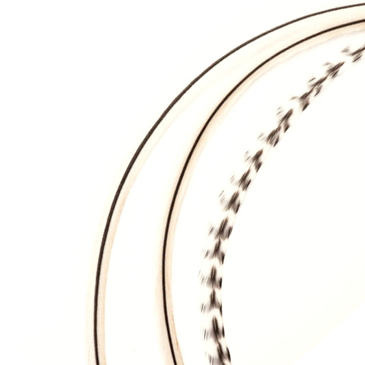 Feather extensions - 3 feathers - Wildcat tail