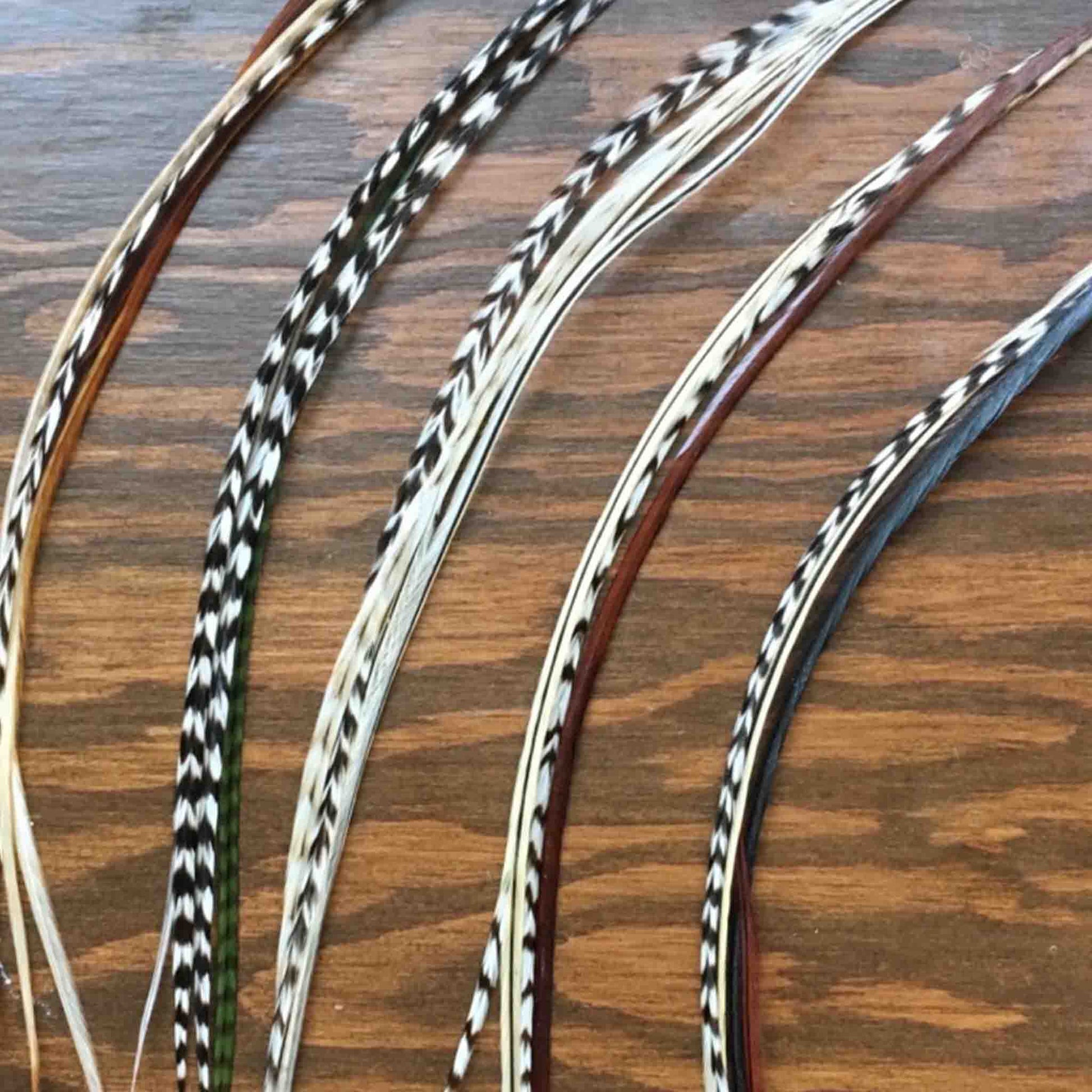 Feather extensions - Natural mix