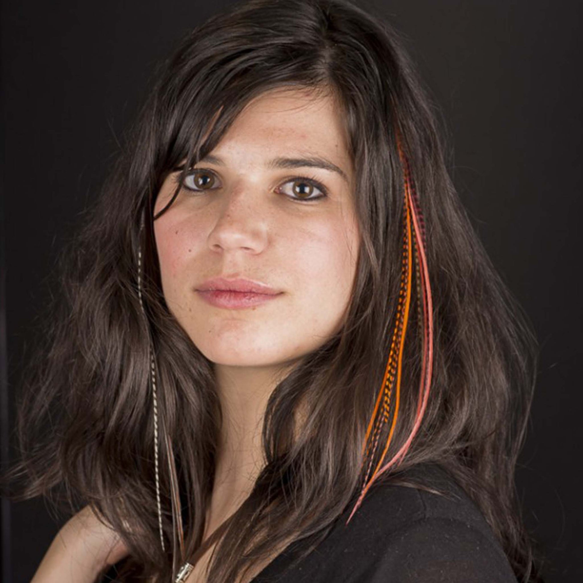 Feather extensions - Model - Pat Plume Bijoux