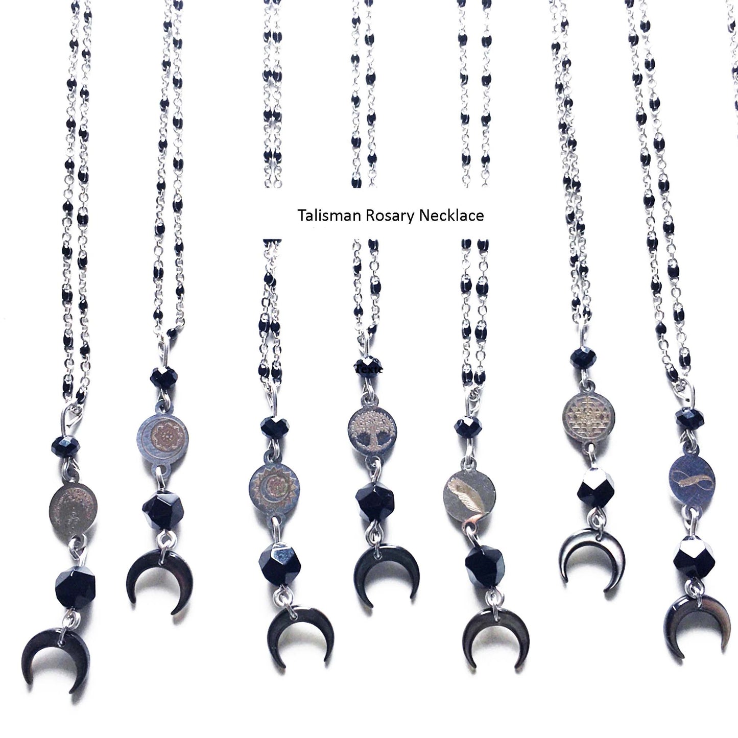 Necklaces - Talisman Rosary- Choose your symbol